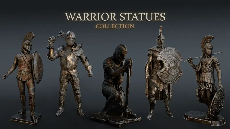 New Release: Warrior Statues — Collection
