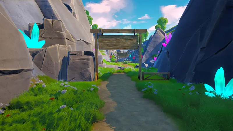 The crystal caves