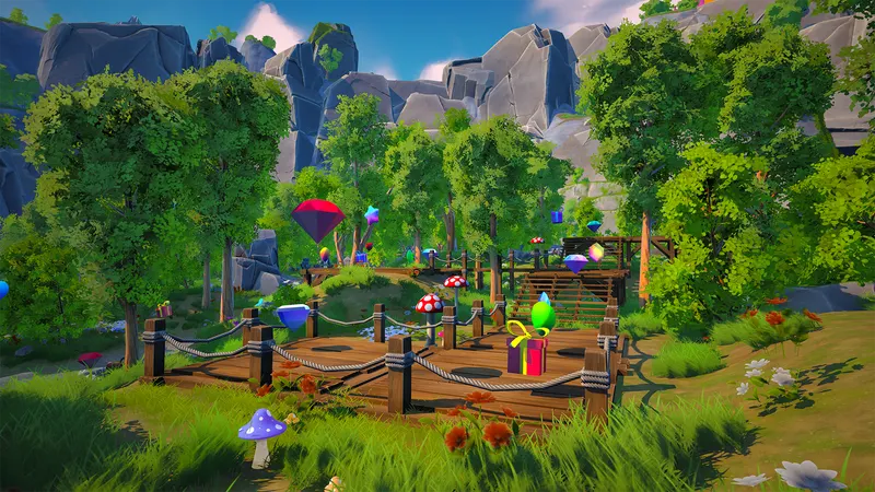 A platforming area