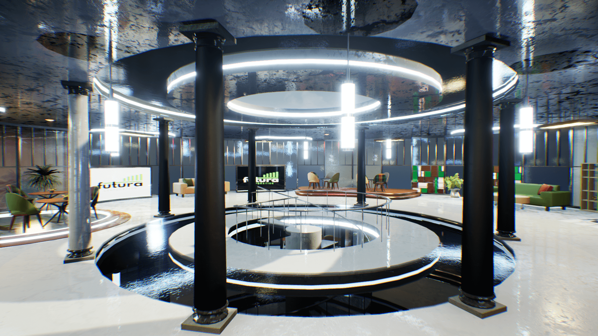 An image showing Corporate Building Futura asset pack, created with Unreal Engine.