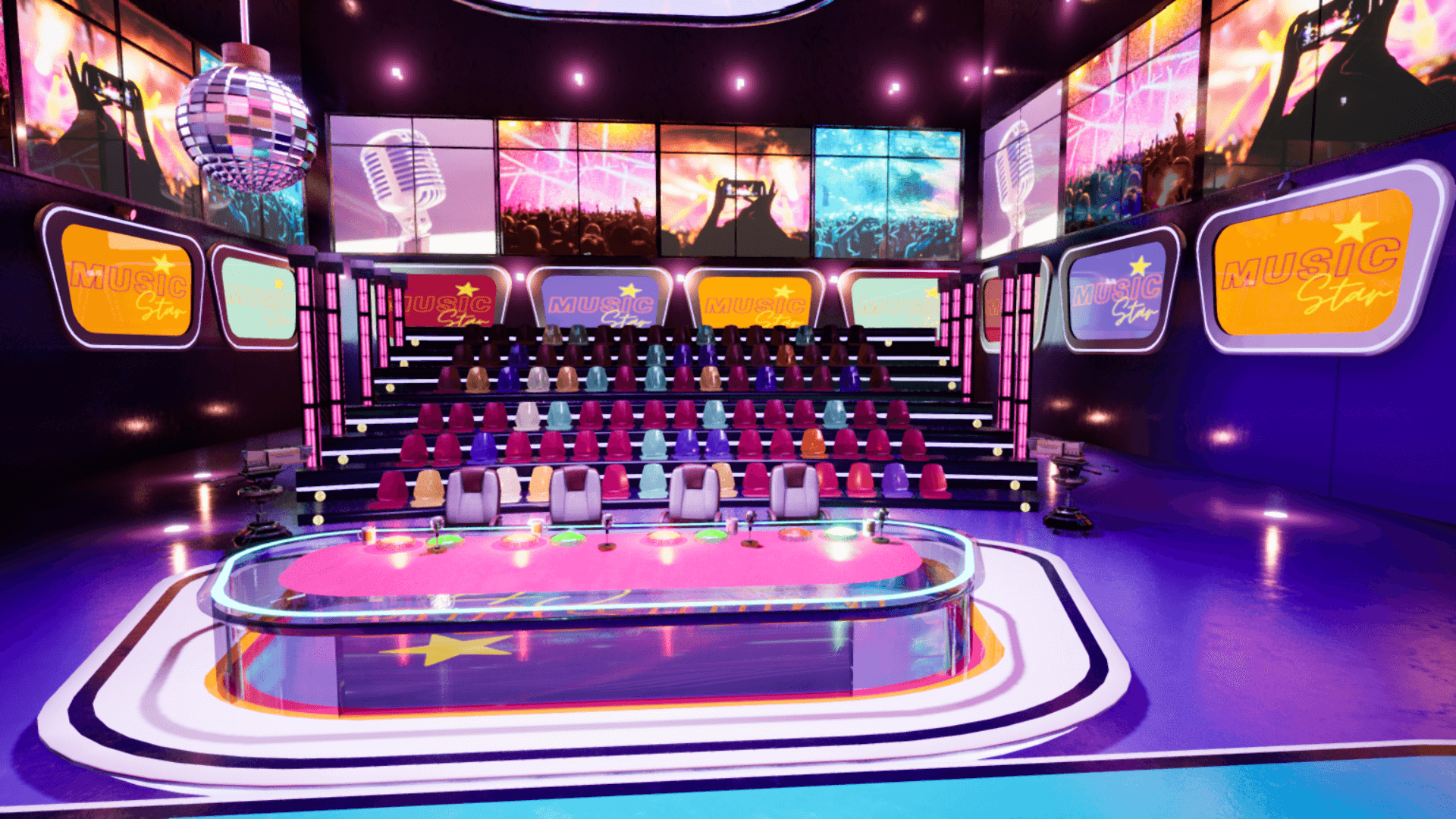 An image showing Music Star Studio asset pack, created with Unreal Engine.