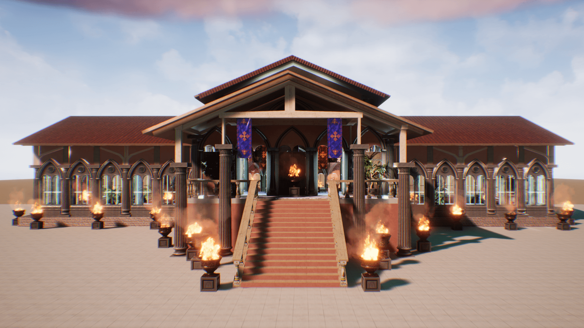 An image showing the updated asset pack Royal Palace 2