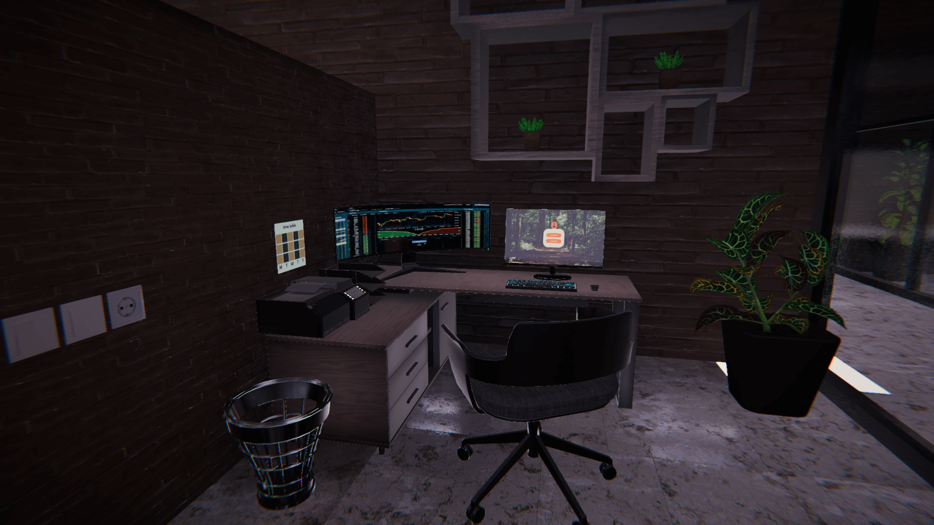 An image showing Modern Offices asset pack, created with Unity Engine