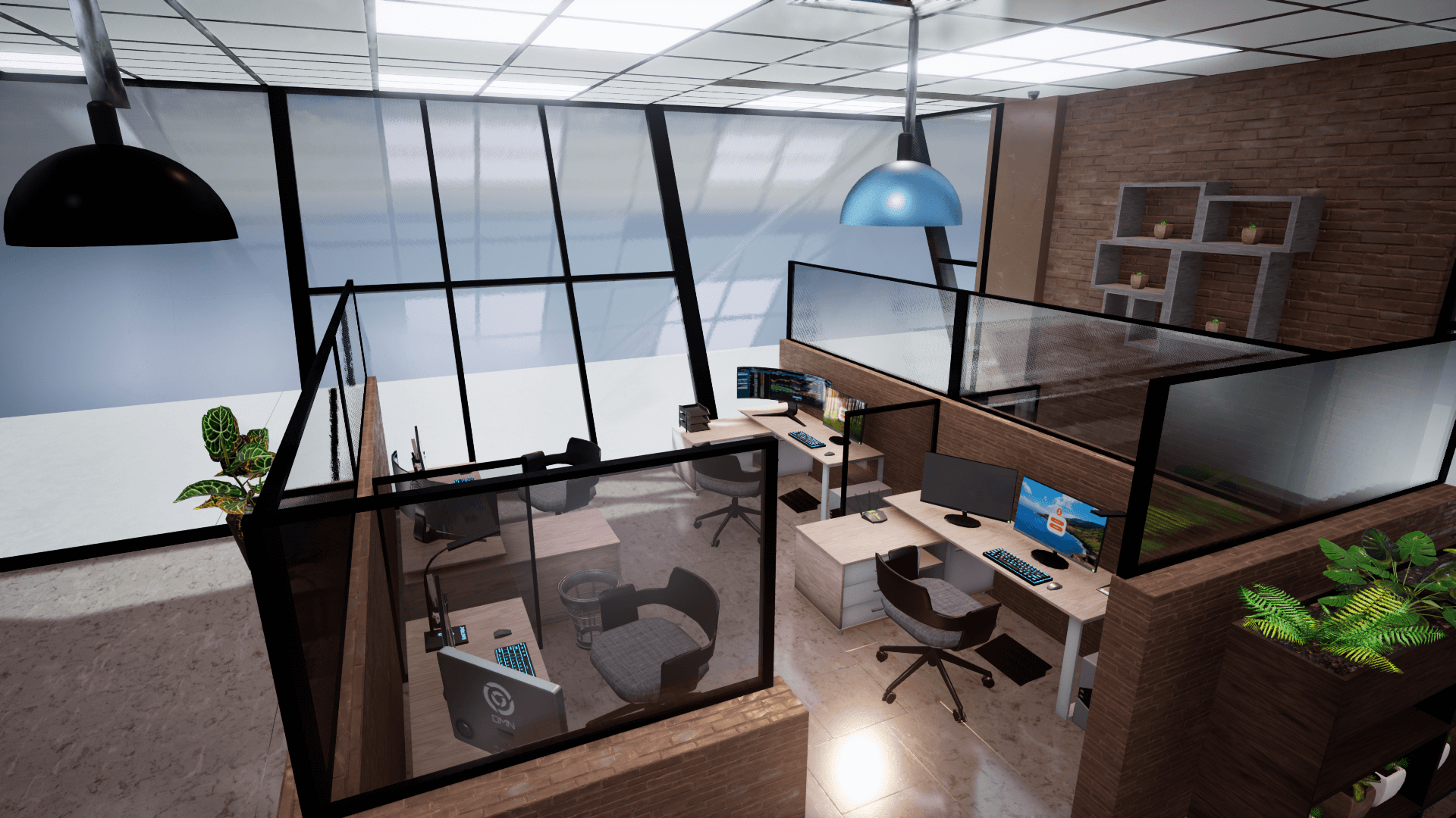 An image showing Modern Offices asset pack, created with Unreal Engine