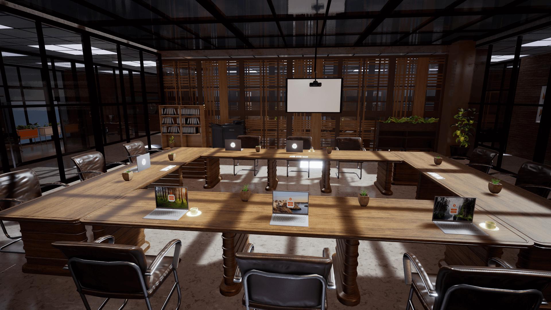 An image showing Modern Offices asset pack, created with Unreal Engine