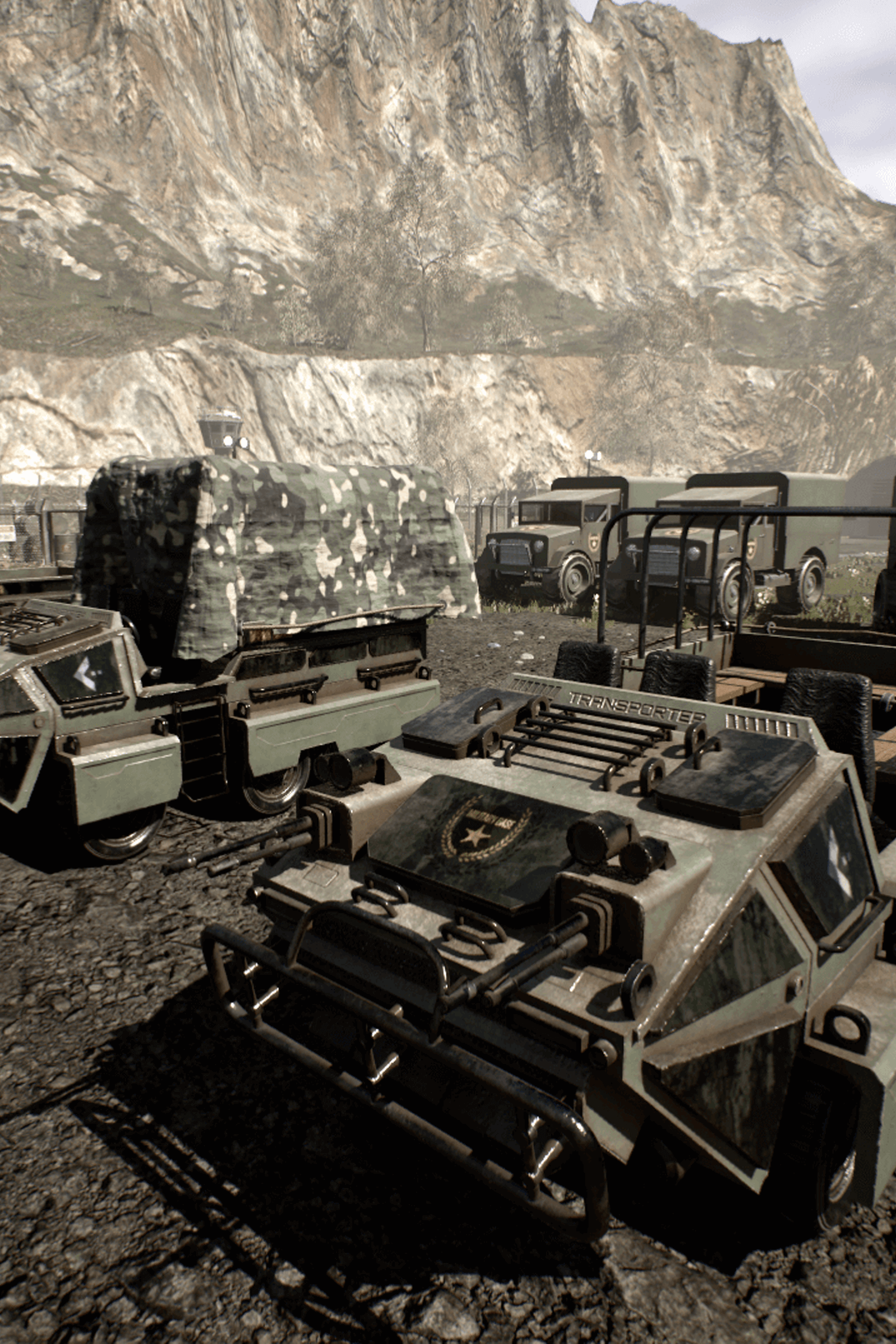 An image showing the Military Base asset pack.